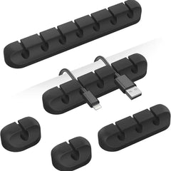Selbstklebende Kabelhalter-Clips, Kabelmanagement, Kabel-Organizer für den Schreibtisch, USB-Ladekabel, Nachttisch, Netzkabel, Mauskabel