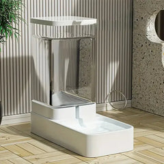 1 Stück/2 Stück automatischer Futterspender/Wasserspender für Hunde, Schwerkraft-Hundefutter- und Wasserspender-Set aus Kunststoff