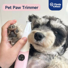 Haustier Pflege Trimmer Set – Geräuscharmer Hunde & Katzen Trimmer, Kabellos, LED & Wasserdicht